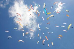 Manilla hang gliding paragliding Mount Borah 